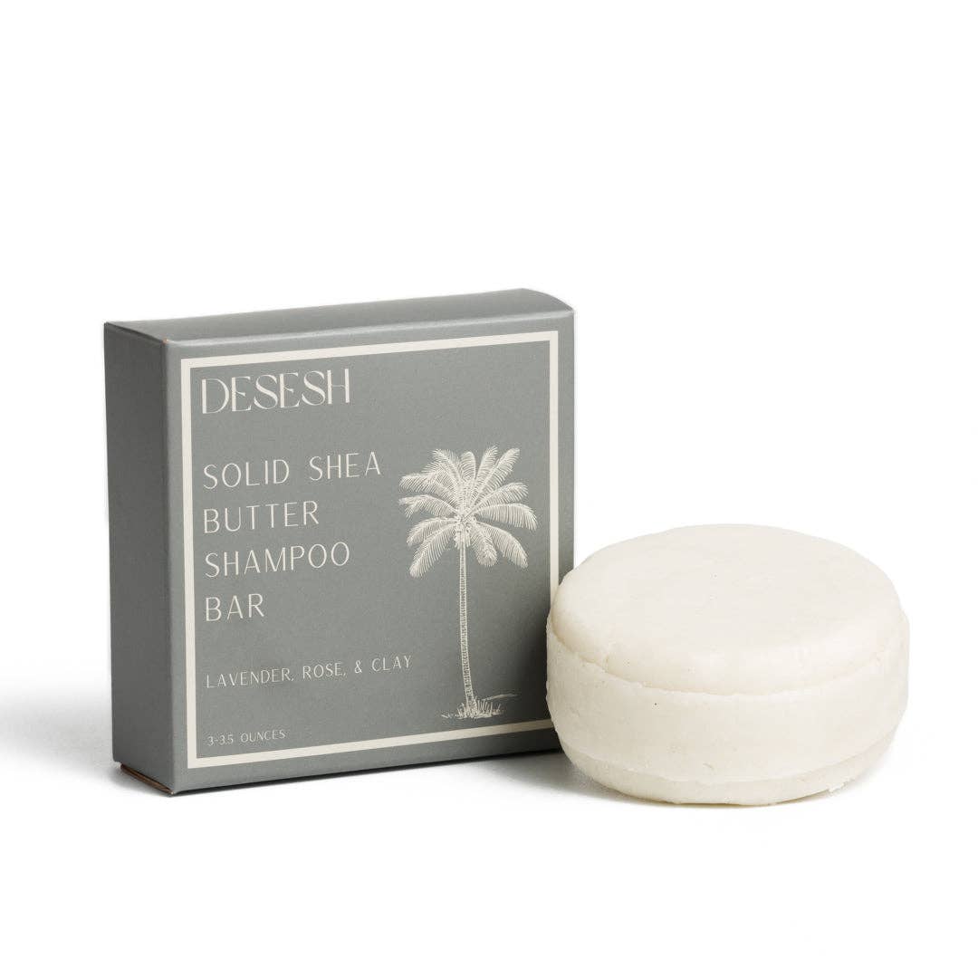 Solid Shea Butter Shampoo Bar