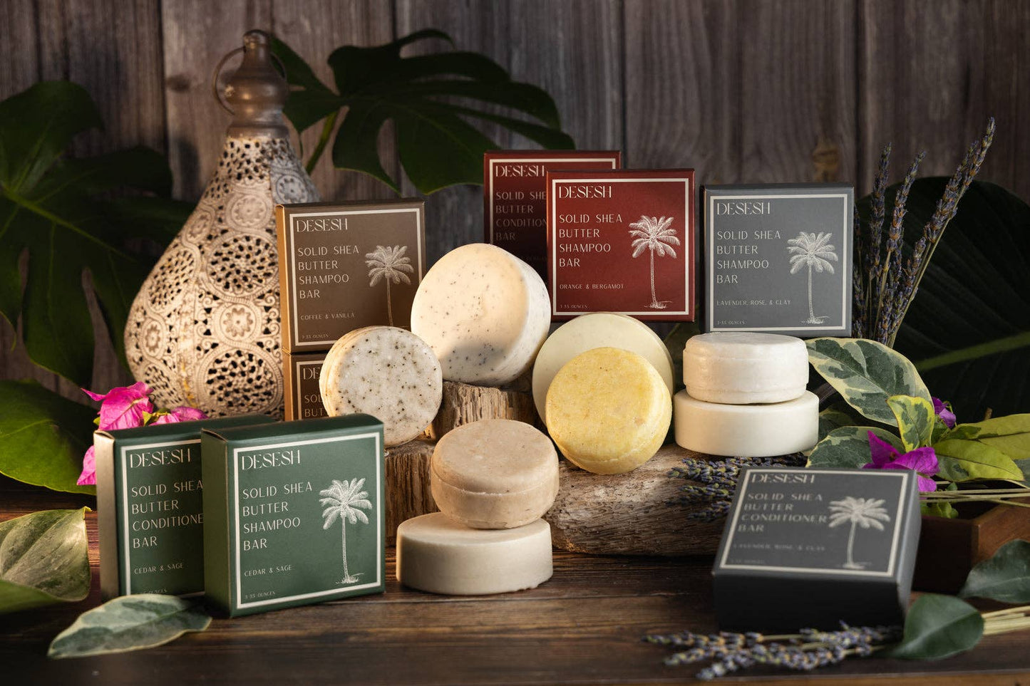 Solid Shea Butter Shampoo Bar