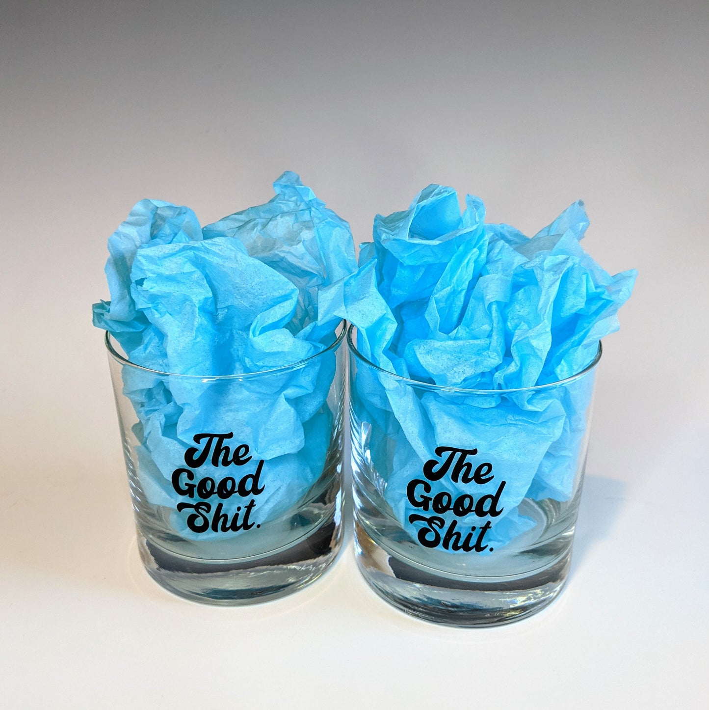 "THE GOOD SHIT" Set of 2 Glasses